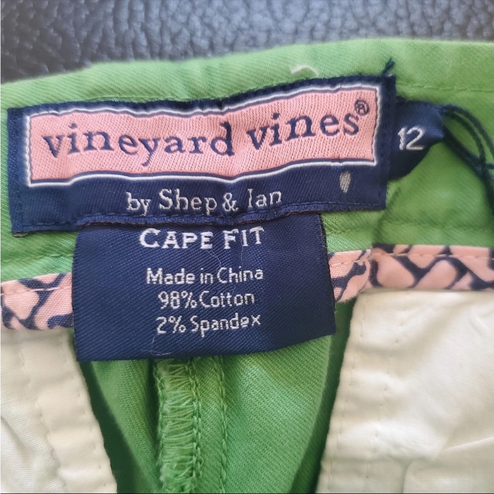 NWT Vineyard Vines Bright Green Women's Straight Leg Pants - Picture 3 of 7